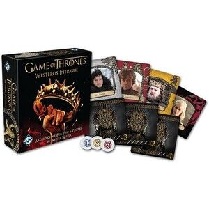 Game of Thrones Westeros Intrigue : A Card Game For 2-6 Players by Reiner Knizia